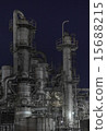Kawasaki factory night view 15688215