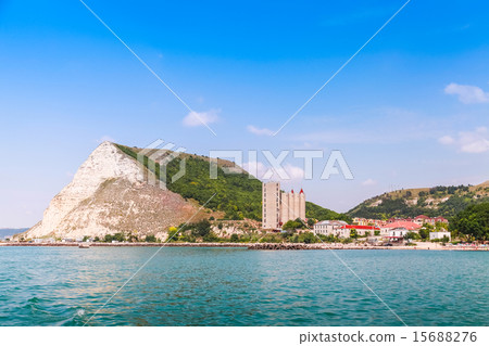 Panoramic landscape of Kavarna, Bulgaria 15688276