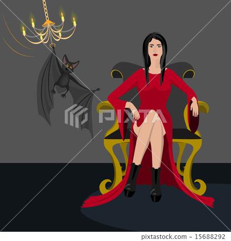 Ledy in red dress 15688292