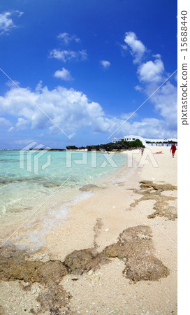 Yoron Island White sand beach 15688440