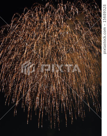 Falling fireworks 15689328