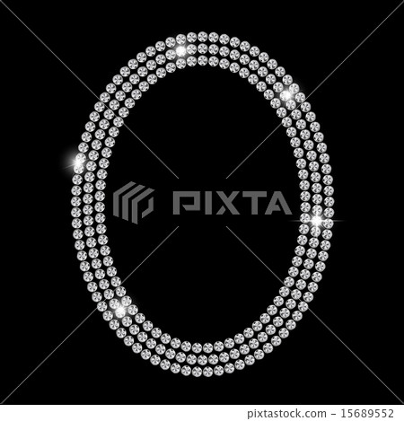 Abstract Luxury Black Diamond Background Vector Illustration 15689552