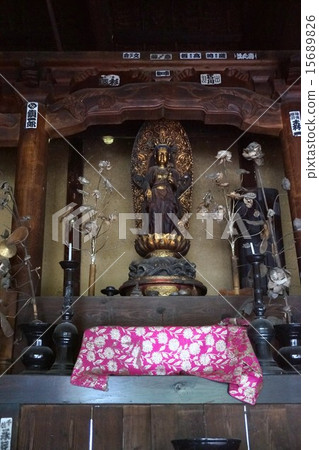 Shinano Thirteen Three Kannon Shrine Plants Kurashino Yamanomine Temple (No. 5 Ticket Office) Area Shinano Thirteen Three Kannon Shrine Plants Kurashino Yamanomine Temple (No. 5 Ticket Office) Area 15689826