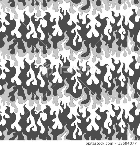 monochrome fire seamless pattern monochrome fire seamless pattern 15694077