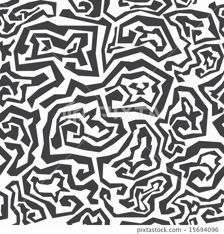 monochrome maze seamless pattern monochrome maze seamless pattern 15694096