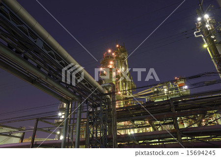 Ukishima Town Factory夜景 15694245