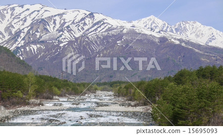 Scenery of Hakuba village 15695093