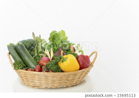 Green and yellow vegetables  15695113