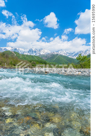 Northern Alps, Great Sky and Clear Flow Northern Alps, Great Sky and Clear Flow 15695990