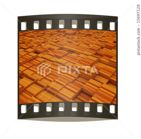 abstract wood urban background . The film strip abstract wood urban background . The film strip 15697129