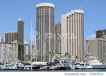 美國夏威夷威基基遊艇俱樂部 15697622