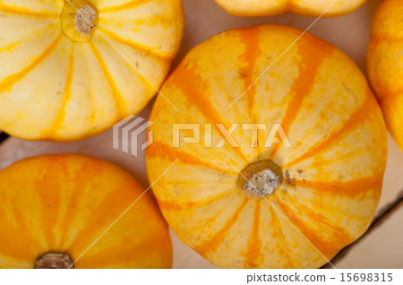 fresh yellow pumpkin fresh yellow pumpkin 15698315