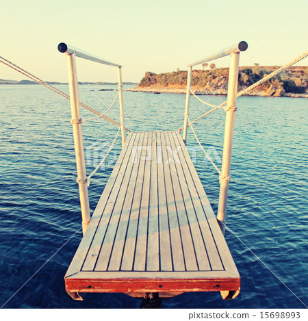 Gangplank of the sailboat, Greece 15698993