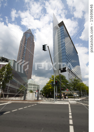 Office buildings, natural colorful tone Office buildings, natural colorful tone 15699646