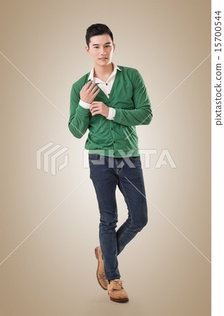 Handsome young Asian man Handsome young Asian man 15700544