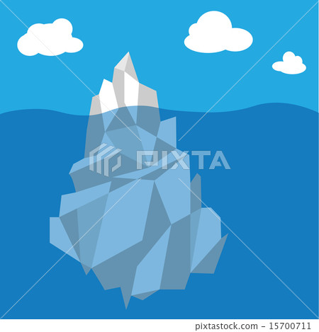 Iceberge in clear weather Iceberge in clear weather 15700711