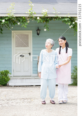 Nursing care helper image Nursing care helper image 15701215