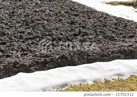 Agricultural field in spring 15701312