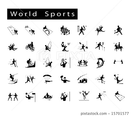 Set of 35 World Sport Icons Set of 35 World Sport Icons 15701577