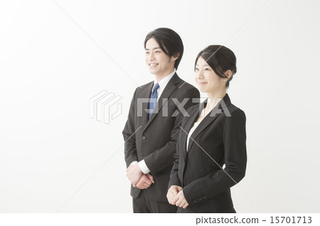 Men and women in suits Men and women in suits 15701713