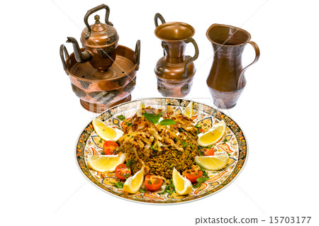 Mejadra - Arabian dish 15703177
