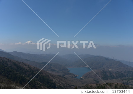 從大Bodhisattan通行證到富士山和大菩薩湖 15703444