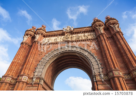 Triumphal Arc in Ciutadella Park, Barcelona Triumphal Arc in Ciutadella Park, Barcelona 15703878