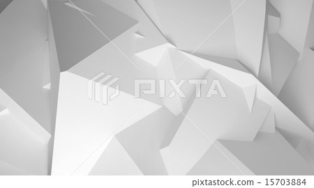3d chaotic polygonal surface background texture 15703884