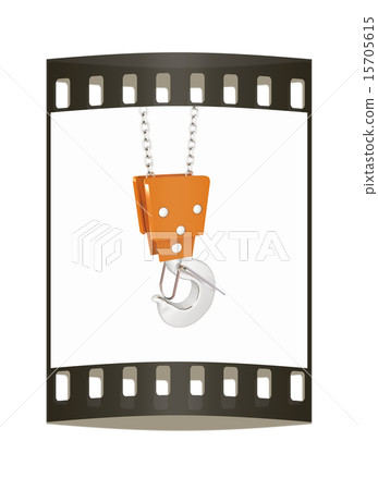 Crane hook. The film strip Crane hook. The film strip 15705615