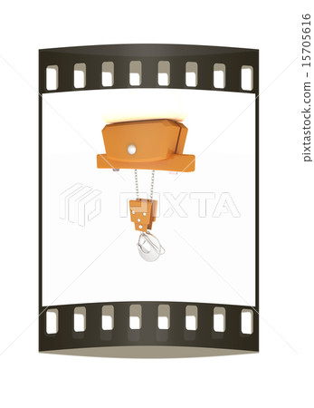 Crane hook. The film strip Crane hook. The film strip 15705616