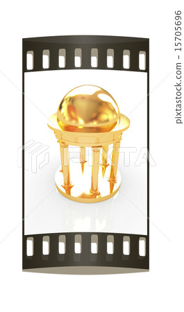 Gold rotunda. The film strip Gold rotunda. The film strip 15705696