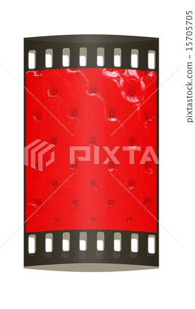 genuine glossy leather upholstery . The film strip genuine glossy leather upholstery . The film strip 15705705