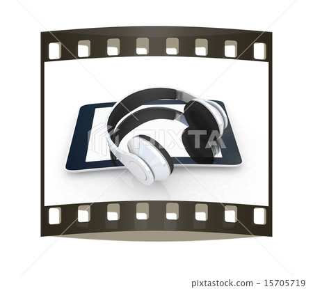 phone and headphones 15705719