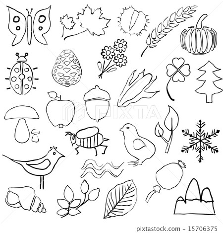 doodle nature pictures 15706375