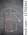 Hopscotch on the ground 15706942