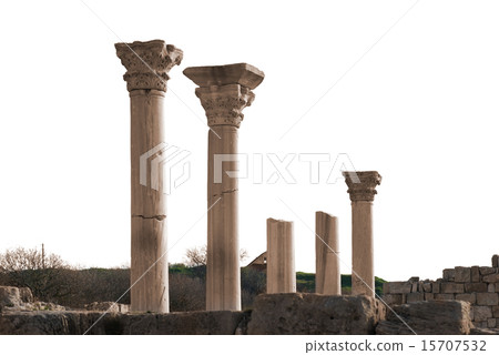 Ancient castle with columns Ancient castle with columns 15707532