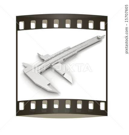 Vernier caliper. The film strip 15707605