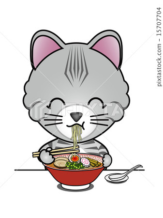 貓吃麵條 15707704