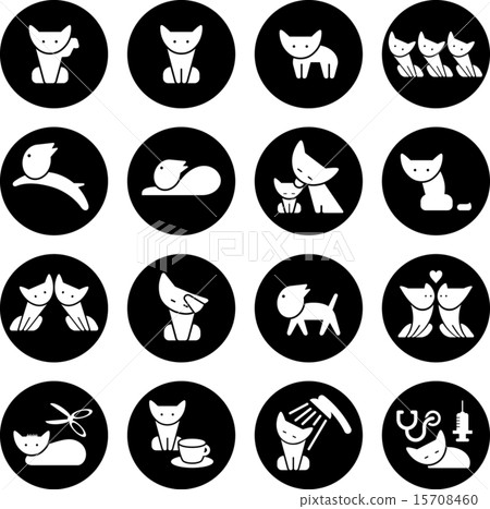 Cat icon - Stock Illustration [15708460] - PIXTA