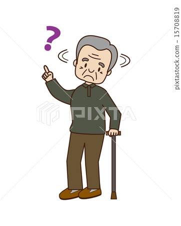 A man with dementia A man with dementia 15708819