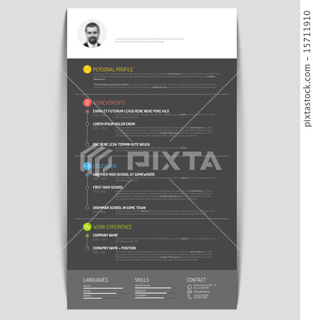 cv / resume template cv / resume template 15711910