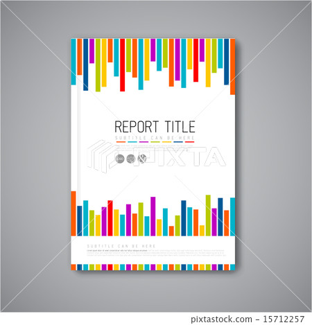 Modern Vector abstract brochure design template 15712257