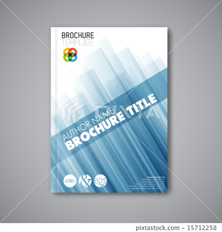 Modern Vector abstract brochure design template 15712258