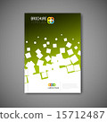 Modern Vector abstract brochure report design template 15712487