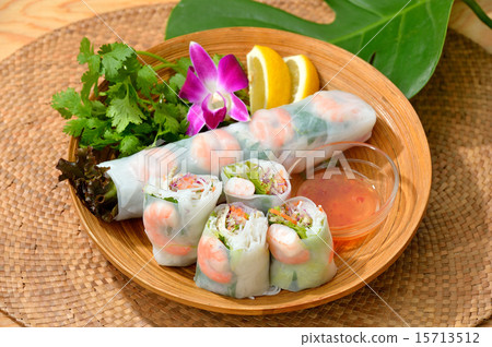 南國圖像的原始春捲。 15713512