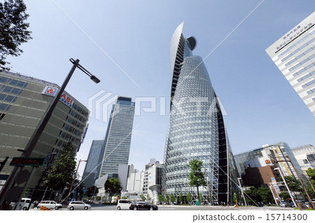 Nagoya Urban landscape Nagoya Ekimae Sasajima intersection 15714300