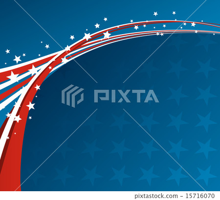 American Flag, Vector patriotic background American Flag, Vector patriotic background 15716070