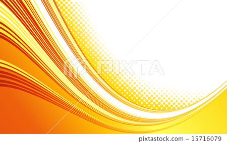 Abstract curved lines background. Template brochure design Abstract curved lines background. Template brochure design 15716079