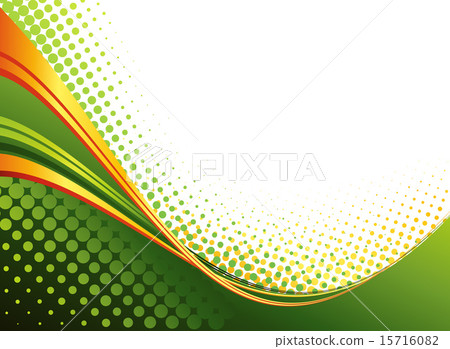 Abstract curved lines background. Template brochure design Abstract curved lines background. Template brochure design 15716082