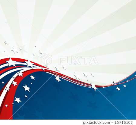 American Flag, Vector patriotic background American Flag, Vector patriotic background 15716105